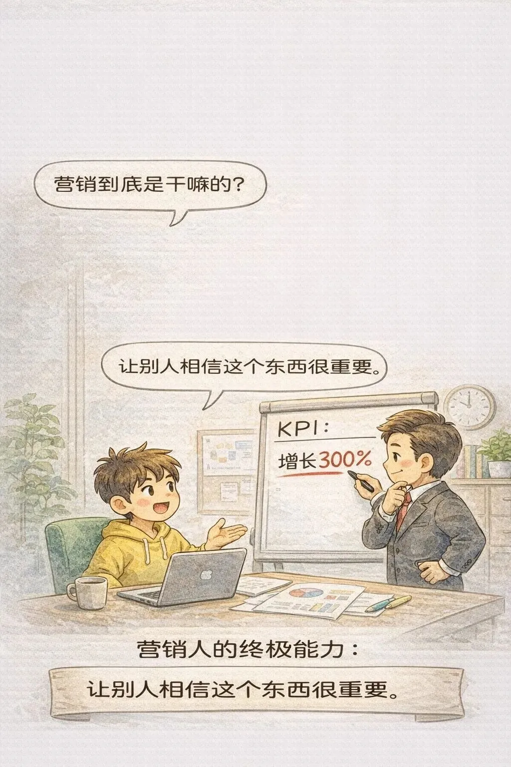 营销世界十讲①|第一课|营销不是卖东西(但90%的人一开始就理解错了)