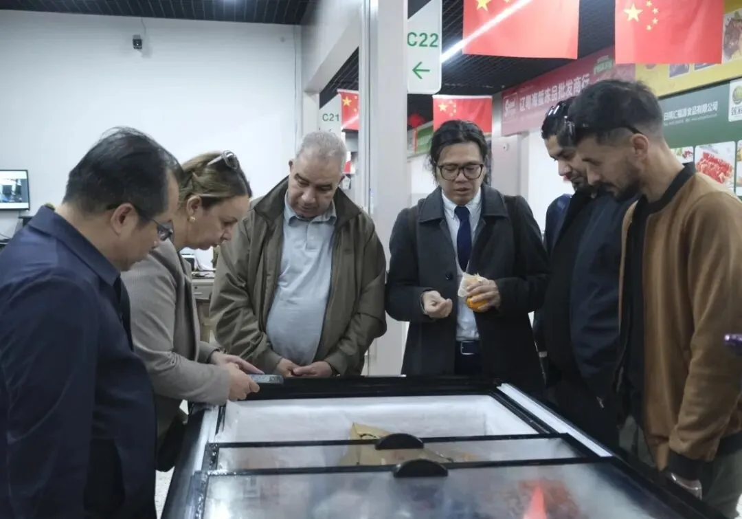 市场动态丨阿尔及利亚Agrolog集团公司考察团一行到华东金华农产品物流中心考察交流