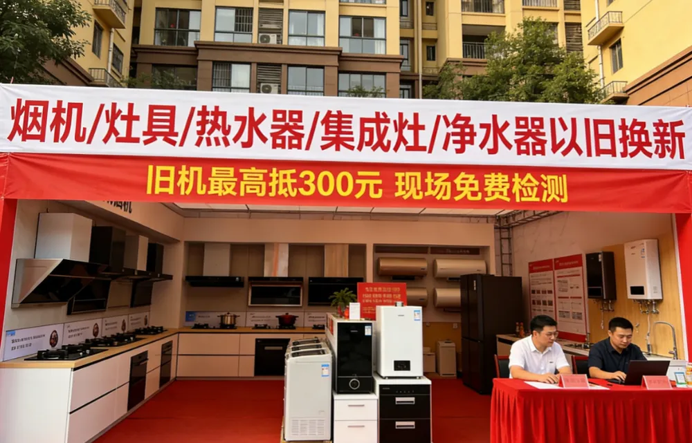 厨卫与家电门店楼盘老旧小区以旧换新营销全新方案(内附调研表)