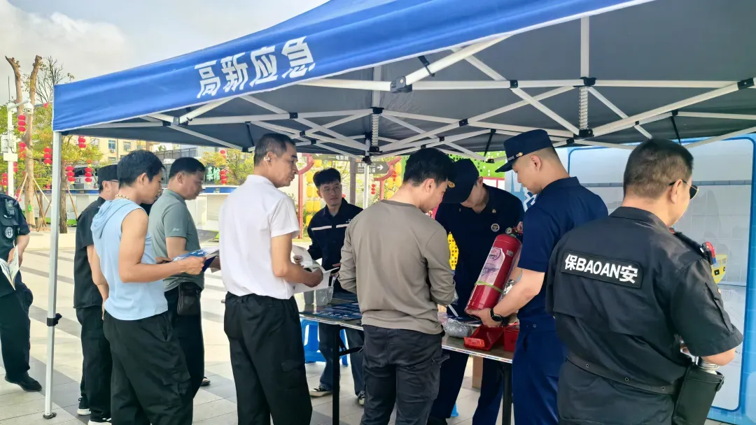 高新区消防救援大队联合市场监管局开展消防产品专项整治行动