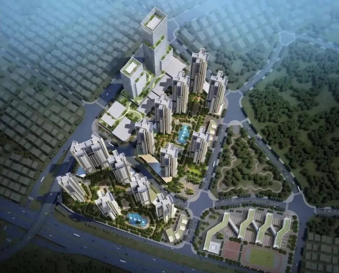 龙华大浪【卓越琅奕府】明天开营销中心样板房,推售约70-98㎡3-4房,吹风价200多万起