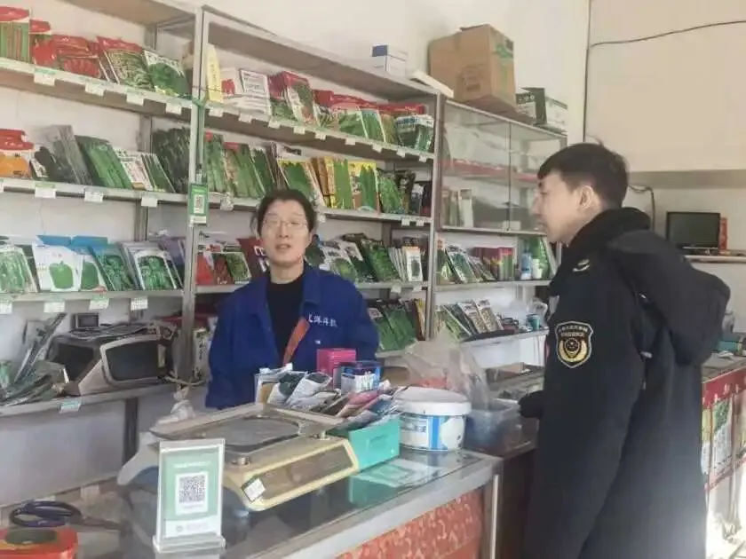 【工作动态】伊春市市场监督管理局伊美分局美溪市场监管所开展农资专项监督检查