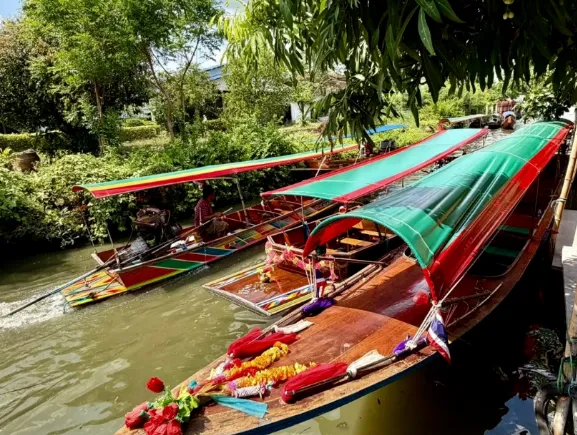周末就去这!曼谷人气水上市场,地道泰式生活太惬意!