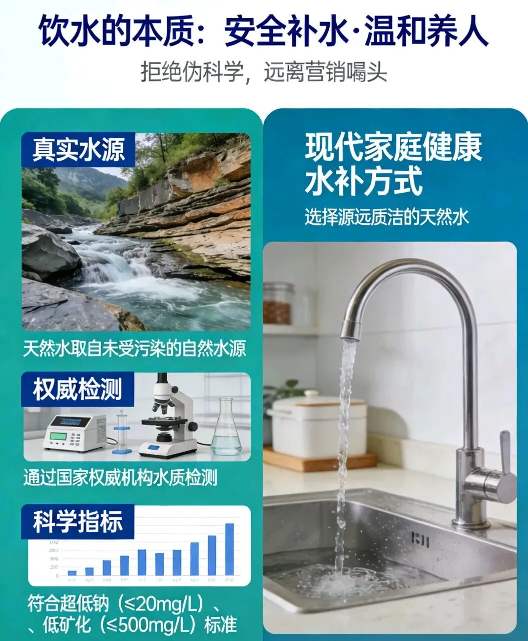 饮水科普:别再被营销噱头收割!真正的好水,只看科学与本质