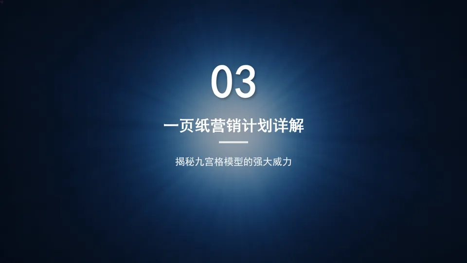 一页纸搞懂营销:小企业也能落地的9宫格增长方案