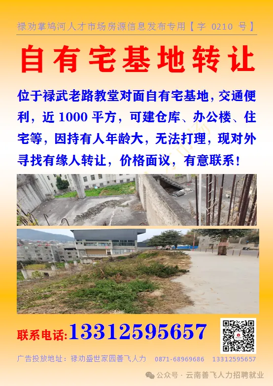 【禄劝房源】禄劝掌鸠河人才市场房源:商铺出租、出售;生意转让;自用车出售.