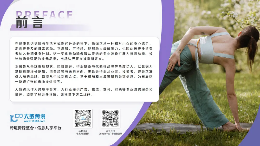 言正赋能|2026全球瑜伽服市场洞察报告