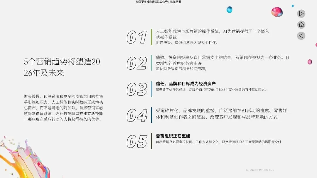 【德勤】2026年的营销五大趋势塑造报告