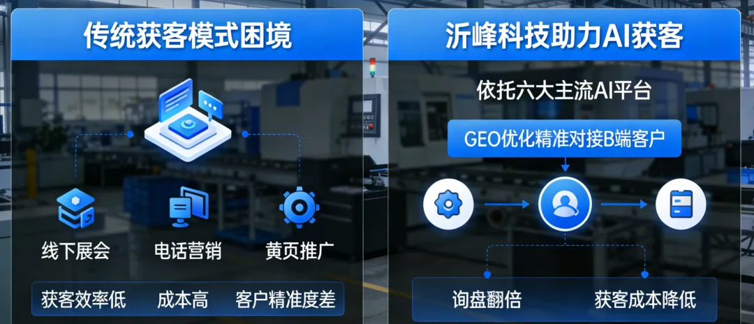 临沂制造业工厂AI获客攻略:靠GEO优化,轻松提升询盘量