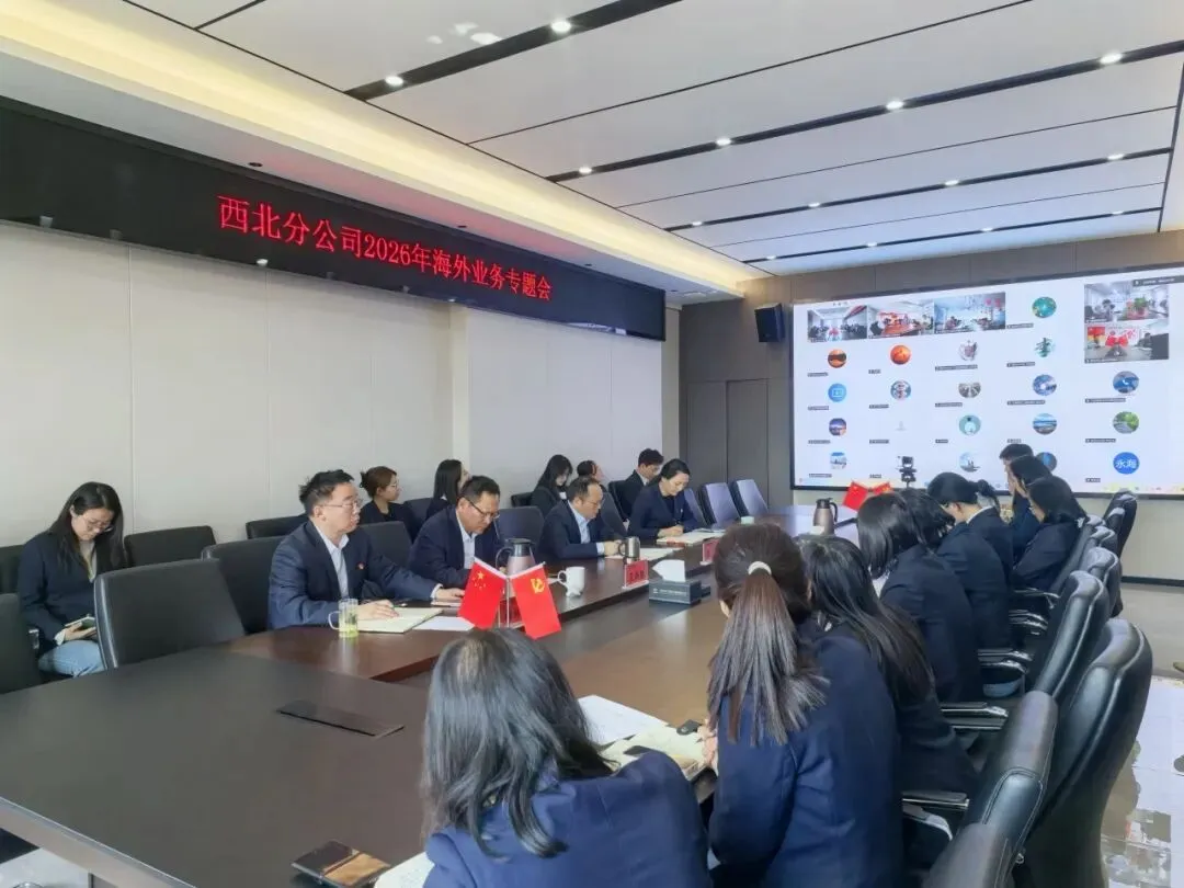 聚力研判市场态势 深耕奋进海外新程——西北分公司召开2026年海外业务专题会
