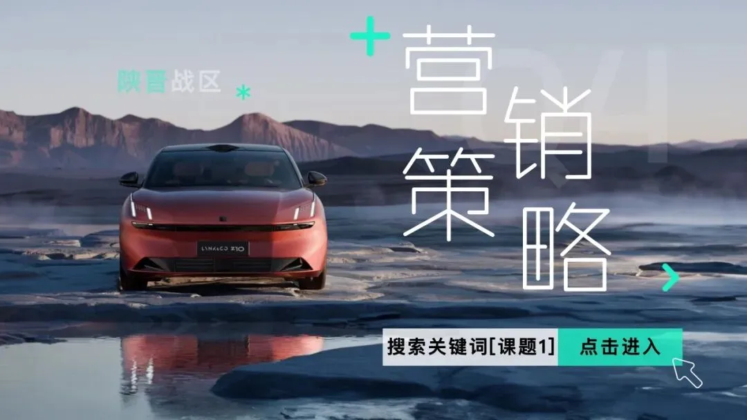 领克年度规划方案,这营销模型我给跪了