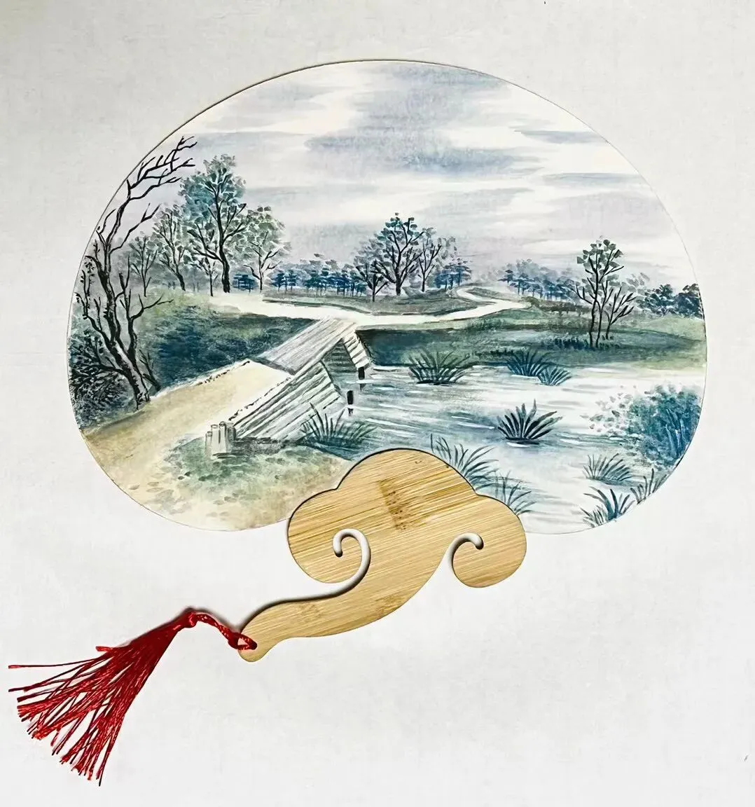 小区跳蚤市场摆国画扇,从无人问津到被围堵!原来国风藏在烟火里