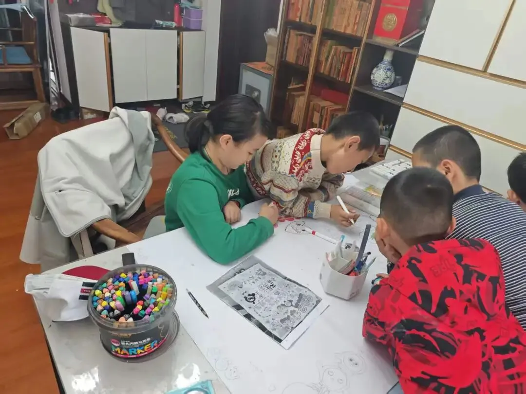 跳蚤市场绘画记