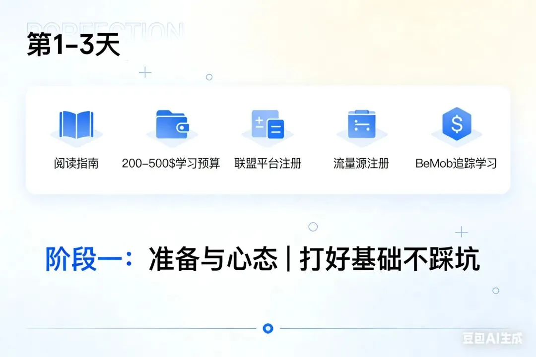 新手入门联盟营销完整SOP(保姆级教程)