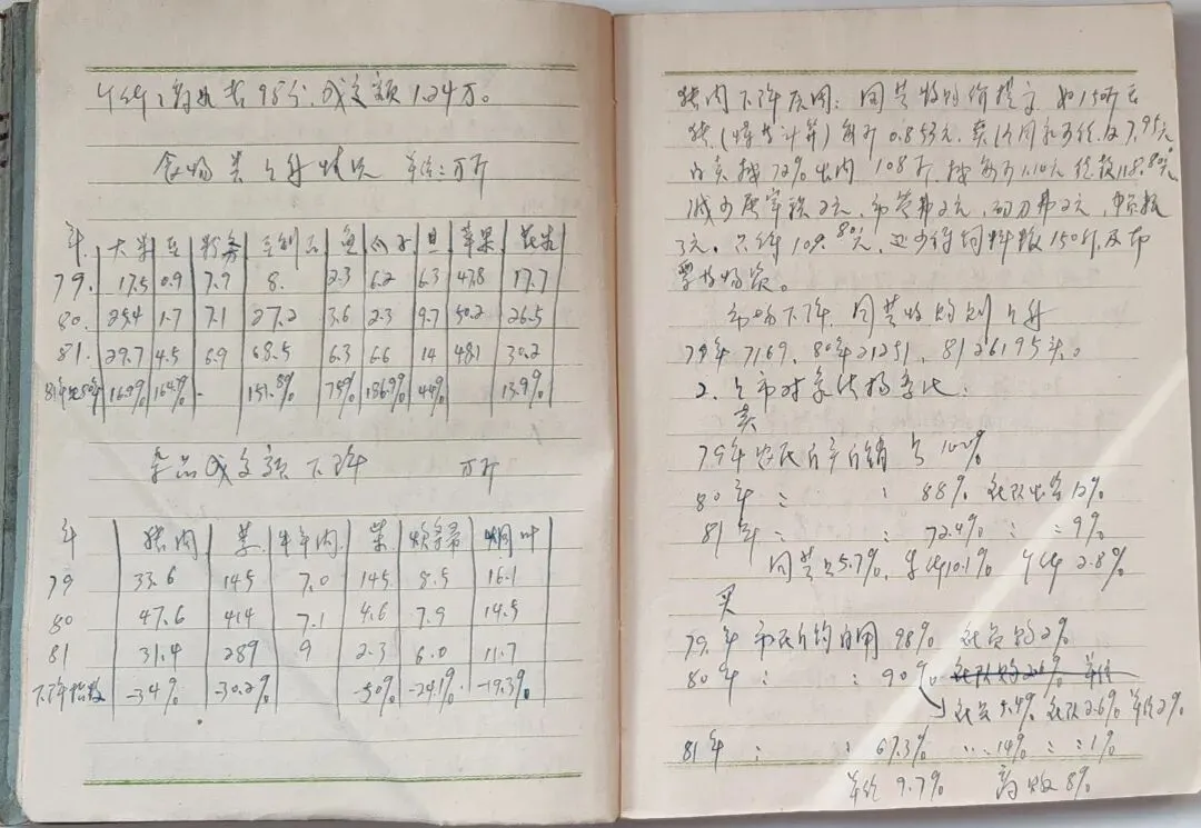 1981年 市场工作座谈会