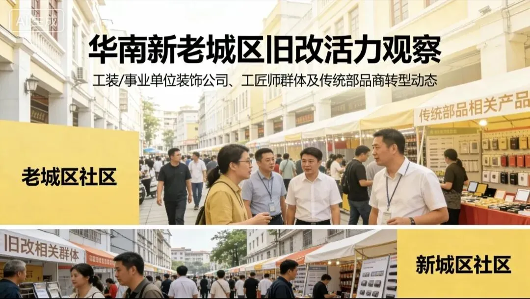 华南社区局改:非核心老城才是真增量市场?