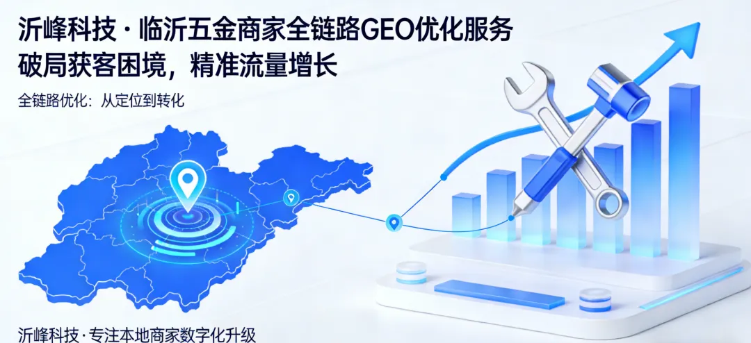 临沂五金商家破局:GEO优化破解获客困局,精准锁定B端客户