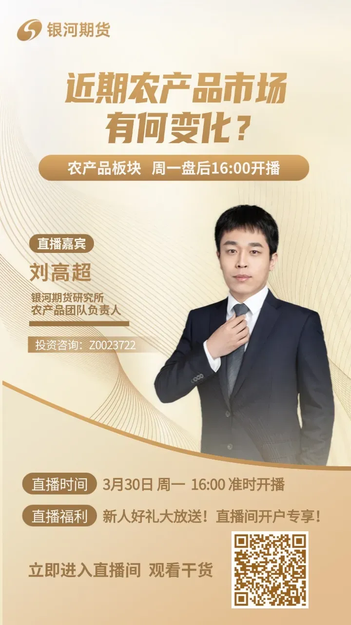 【银河期货直播】近期农产品市场有何变化?