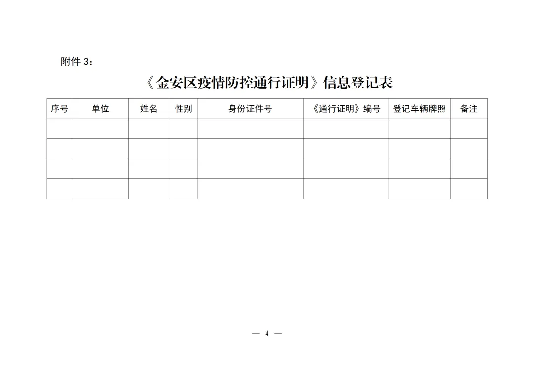 关于疫情防控期间保供市场主体申领通行证明的通知