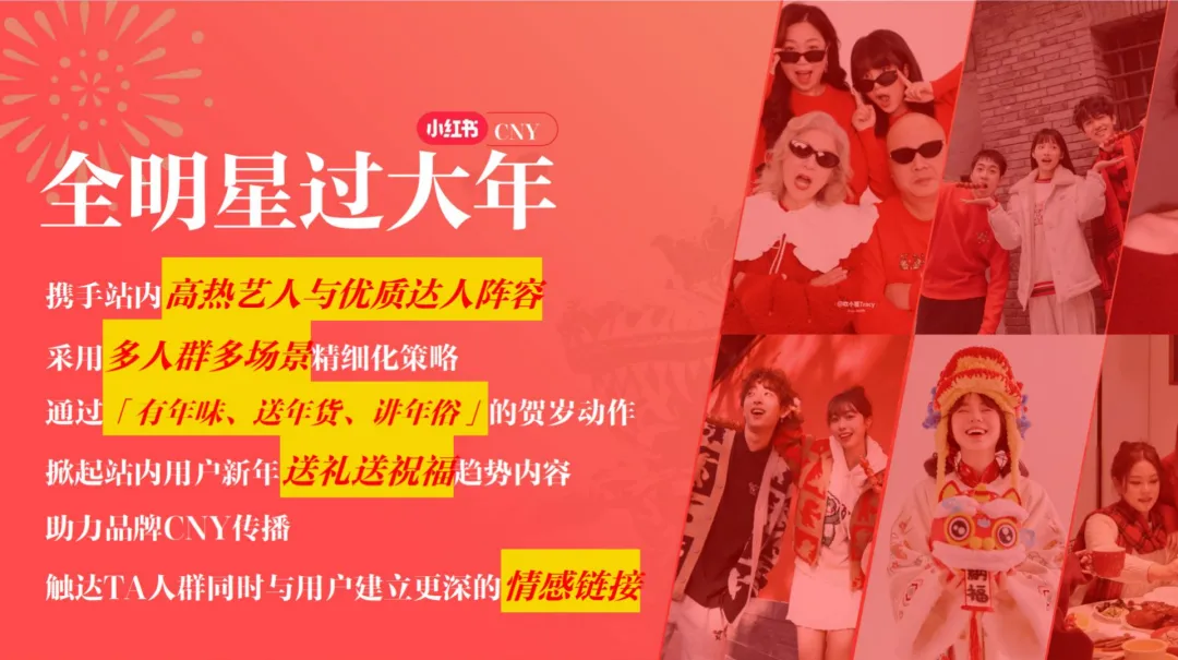 2025【招商合作】小红书全明星过大年营销参考