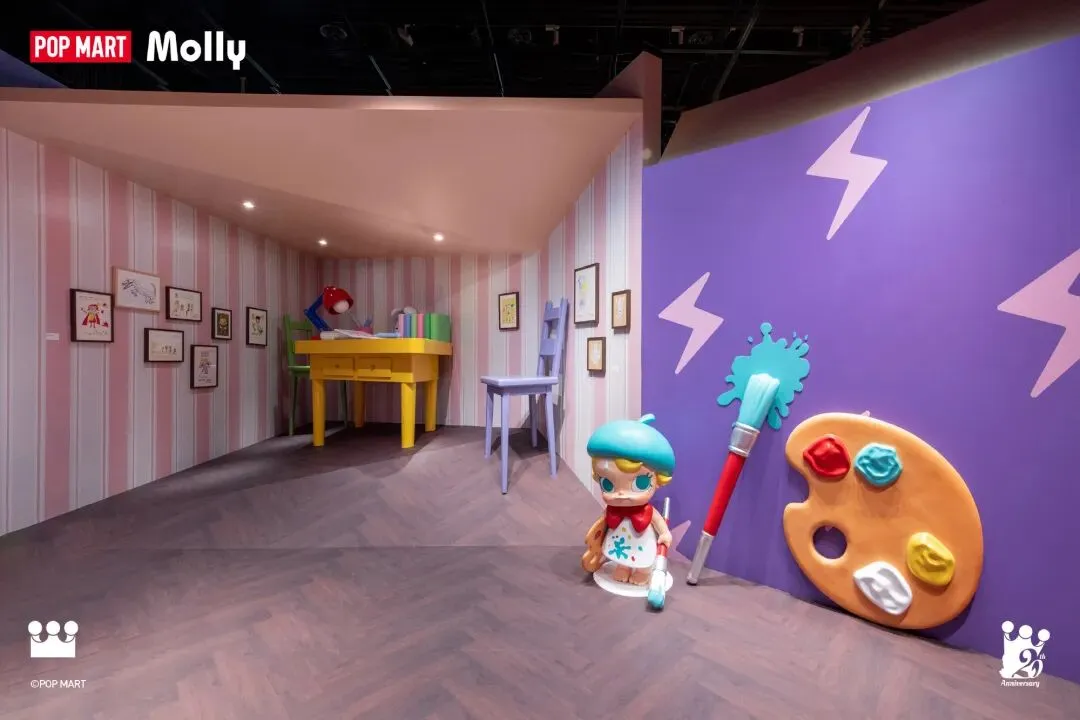 品牌营销动向(一)「泡泡玛特当家一姐 MOLLY 迎来二十周年特展」