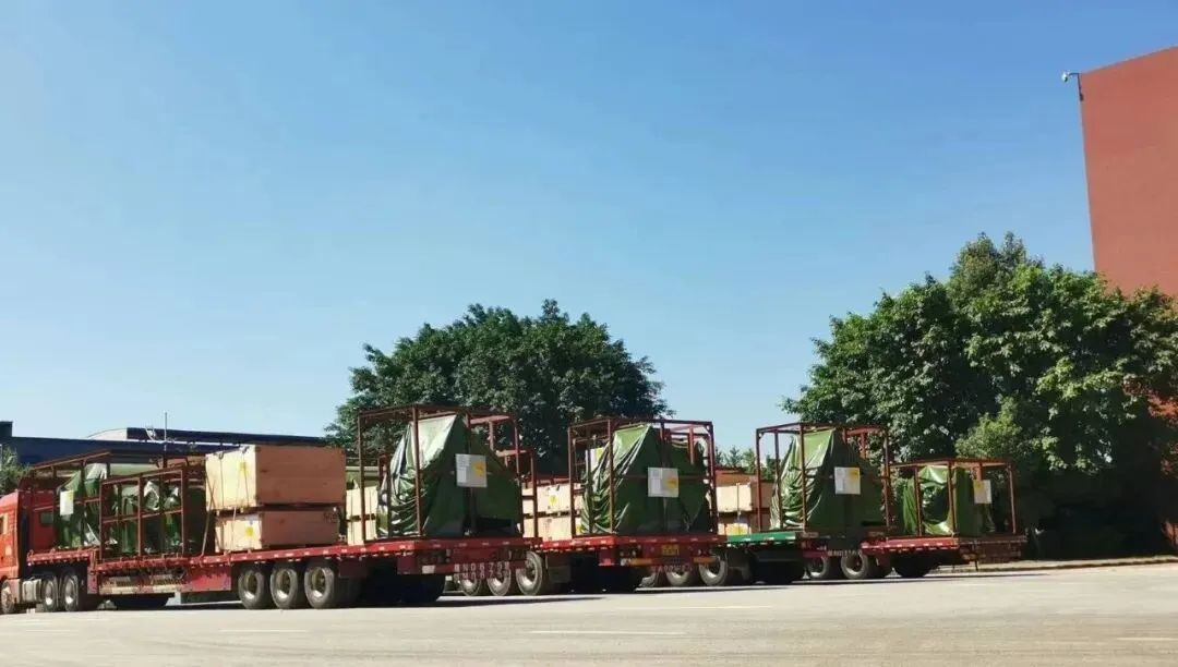 【市场】重通集团出口南非风机产品顺利装车发货