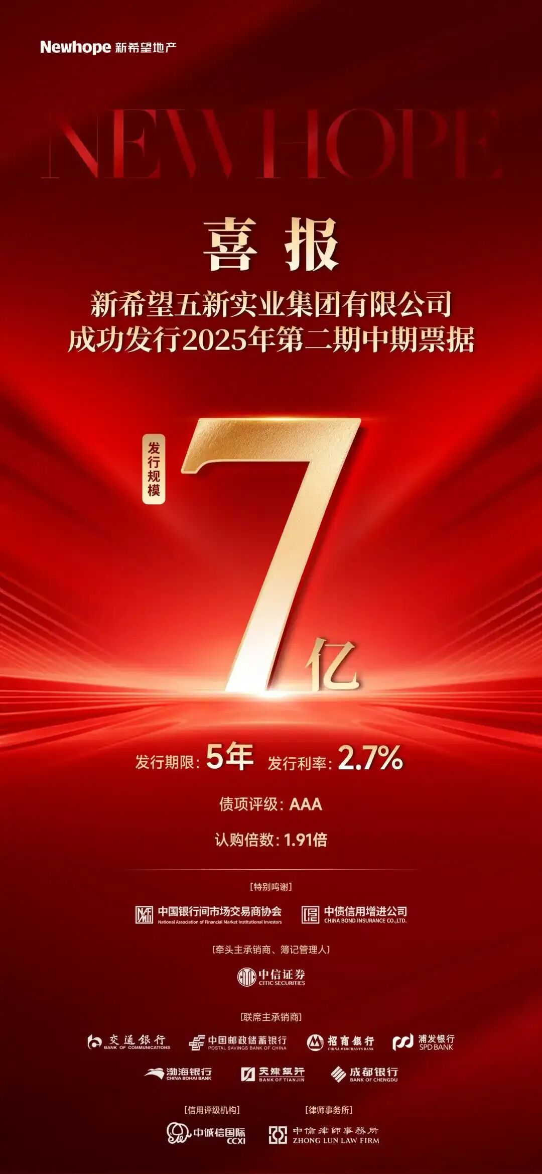 民营房企迎来“希望”,“新希望”迎来了营销一号位