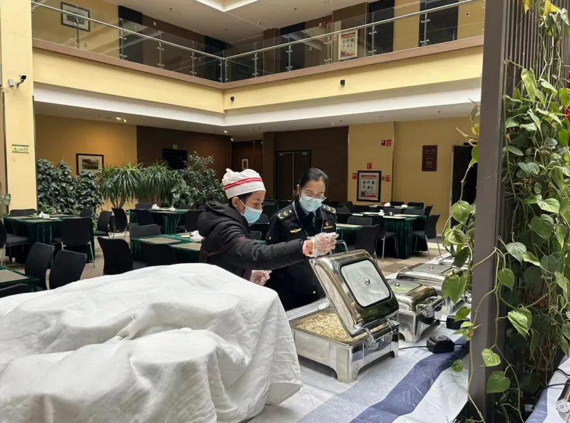 江城县市场监管理圆满完成两会重大活动餐饮服务食品安全监督保障任务