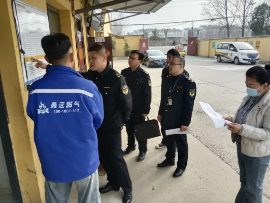 濉溪县市场监督管理局开展燃气企业专项检查