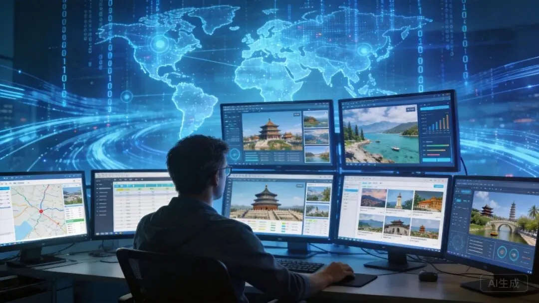 旅游赛道矩阵获客:弱IP打法是王中王,内容力*基建力*AI力三力合一