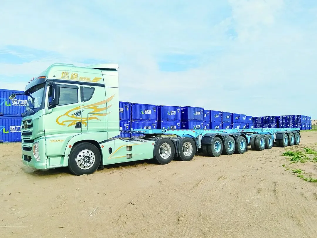 【今日青岛】“青岛造”重卡“驶入”北美市场