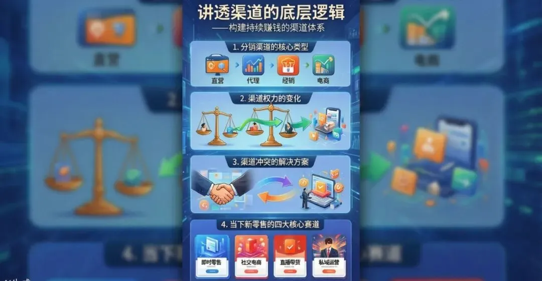 【营销系列06】渠道革命与新零售破局:怎么把价值高效传递给顾客