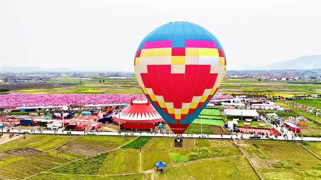 春风十里花海美 市场监管护安康