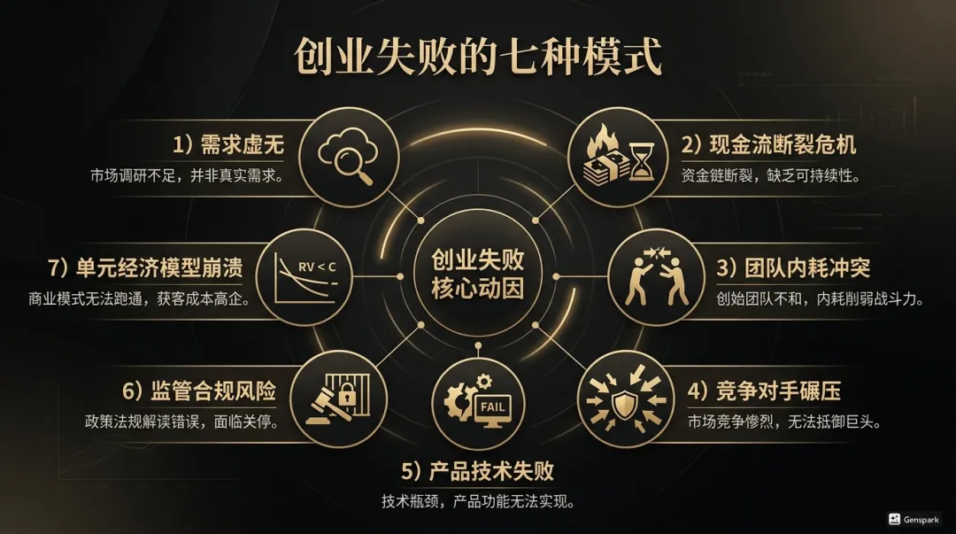 创业公司的7种死法,3.5万亿的市场教训