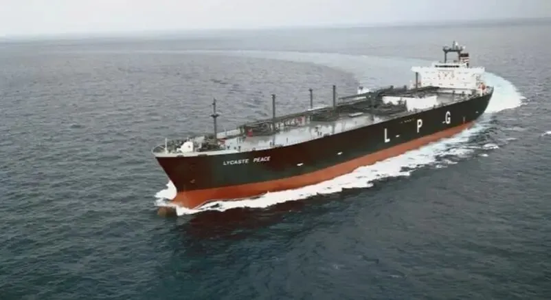 成立47年,首次进军气体船市场