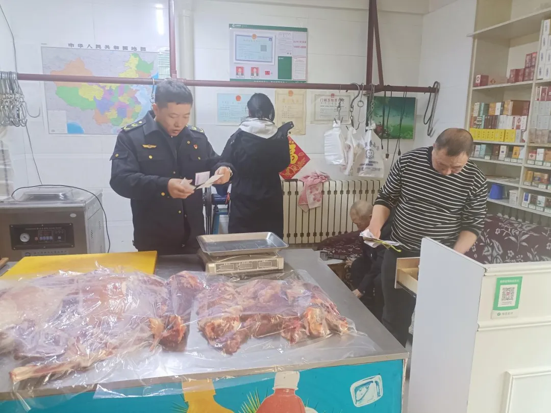 严打假劣肉 守护食安线——东山市场监督管理所开展辖区假劣肉专项检查