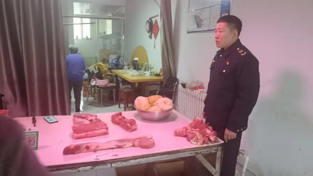 严打假劣肉 守护食安线——东山市场监督管理所开展辖区假劣肉专项检查