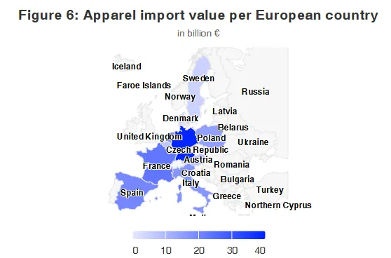 1805亿欧元的服装市场机会,欧洲服装市场五年增长全解析