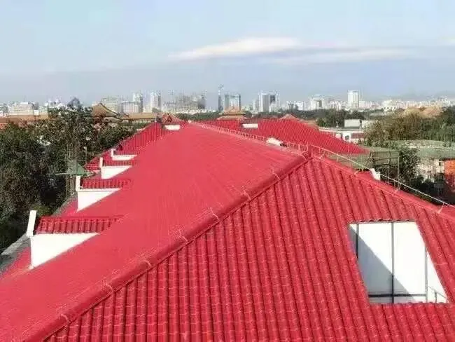 市场上面的树脂瓦什么材料