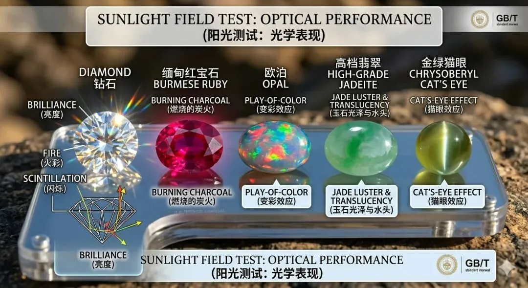 全球宝石权威分类体系、光学美学及市场价值科学研究报告