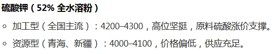 (2026 年 4 月 1 日)肥料市场呈现成本刚性支撑