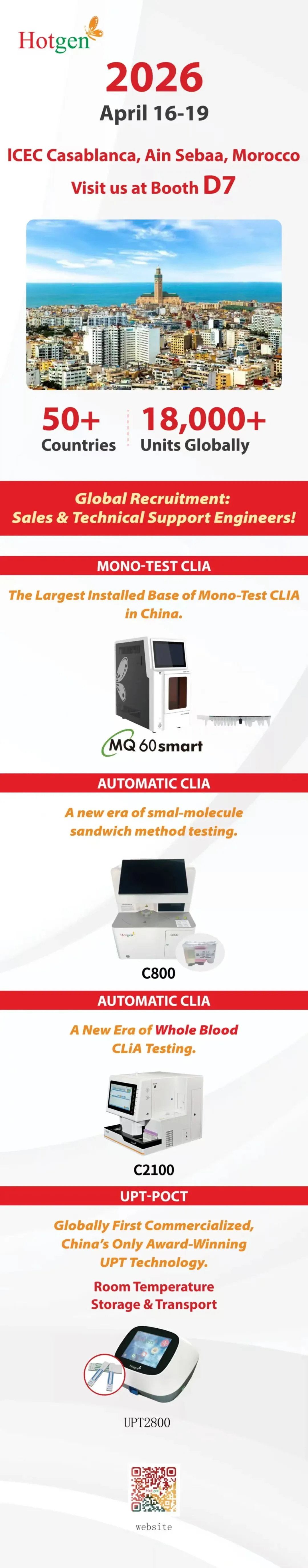 深耕全球市场,开拓北非新局——热景生物亮相摩洛哥医疗展