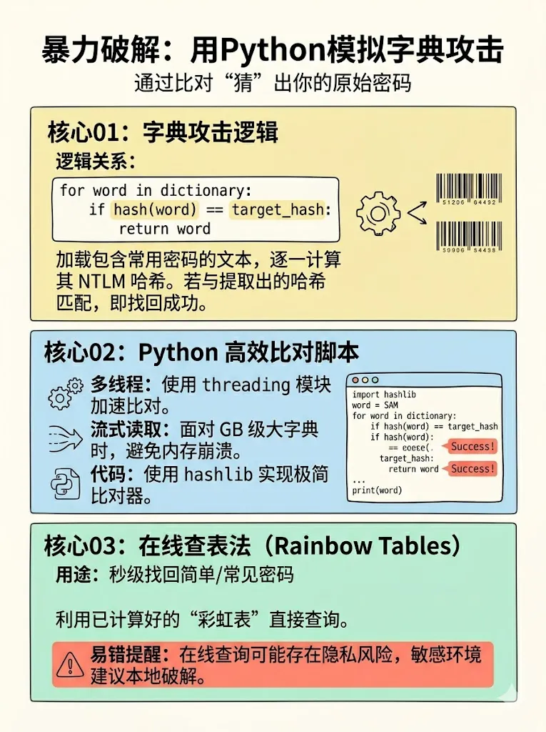 Python技巧:找回Windows开机密码(仅限合法授权)