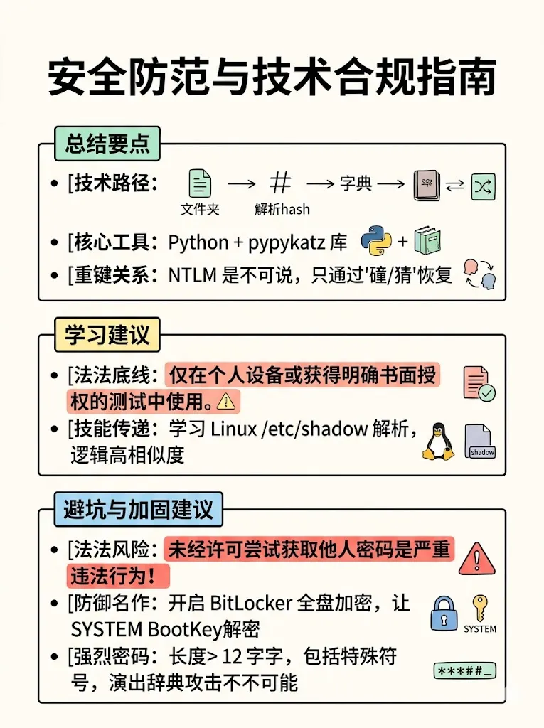 Python技巧:找回Windows开机密码(仅限合法授权)