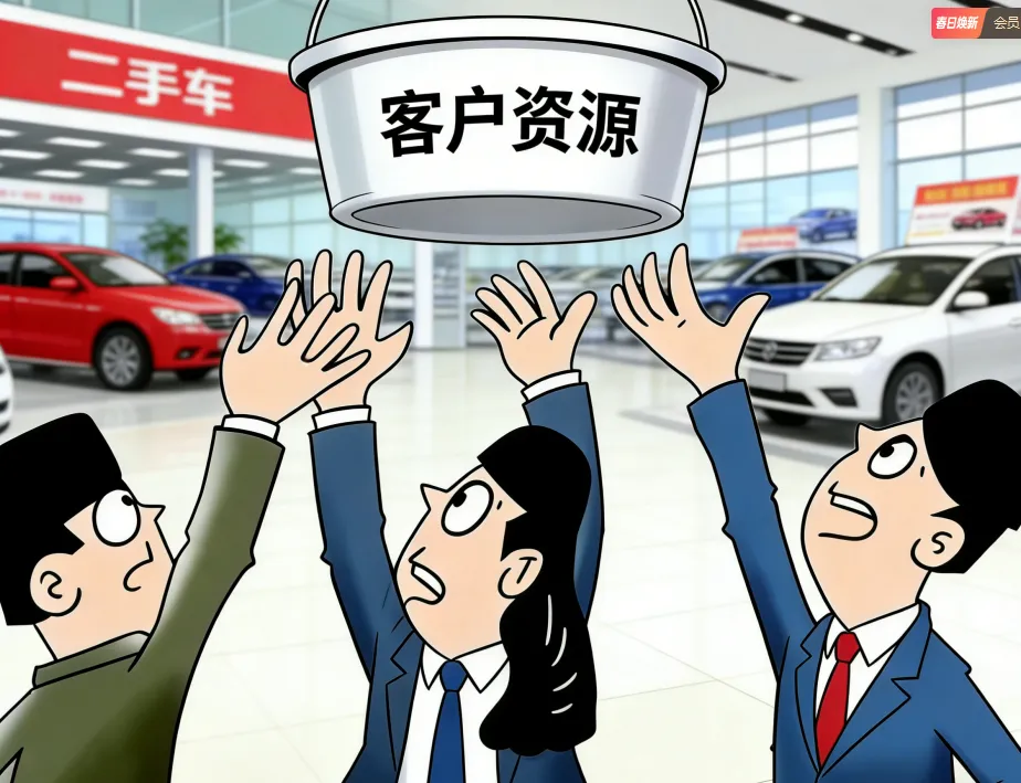 别再硬撑了!二手车线下获客的路,早就走死了
