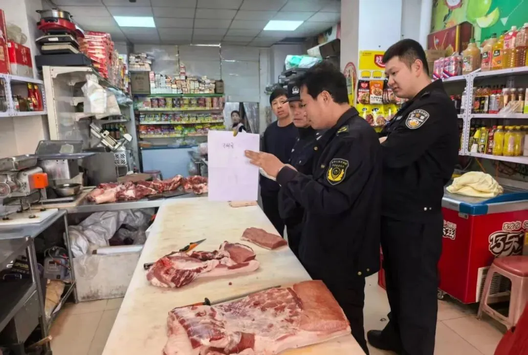 【检查】宁城县市场监管局联合县公安局开展肉及肉制品质量安全专项检查