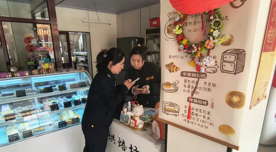 市监先锋 “市”刻守护|大水坑市场监督管理所开展网络餐饮食品专项检查