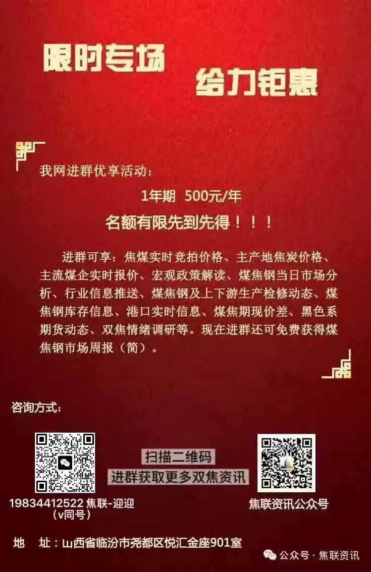 【焦联资讯】4月1日焦炭市场首轮提涨全面落地 焦煤价格松动调整运行