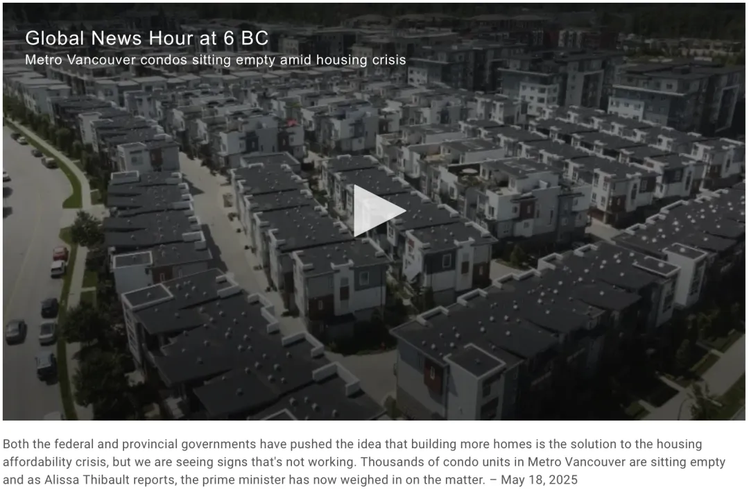 【史诗级断崖】大温楼花市场崩盘!销量暴跌 98%,3500 套新房滞销,开发商集体求救