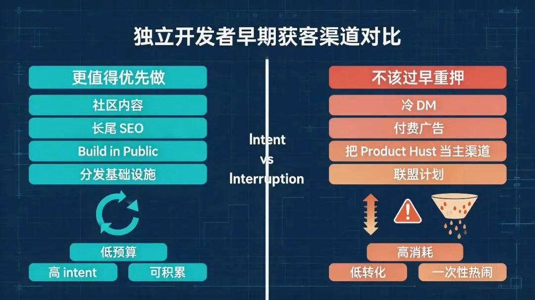 没预算的独立开发者,2026 还能怎么获客